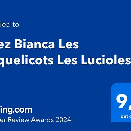 Chez Bianca Les Coquelicots Les Lucioles Apartment Ментона Екстериор снимка